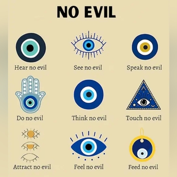 HAND Evil Eye Protection Blessings Bracelet Anklet Hand of Mary Hamsa - Picture 3 of 4